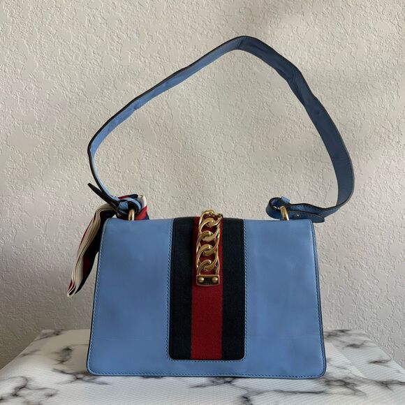 Gucci Sylvie Leather Shoulder Bag - Picture 2 of 16